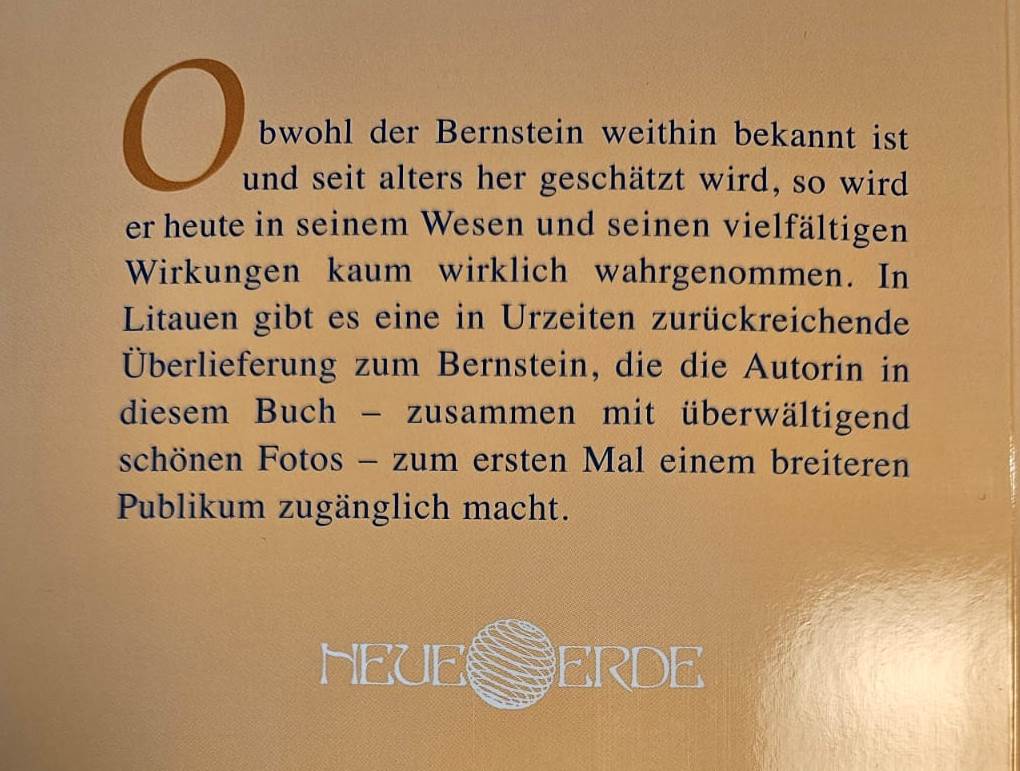 Buch - Bernstein von Audrone Ilgeviciene