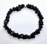 Armdurchmesser 16.0 - 19.0 cm möglich. Armband wird mit Silberteil aufgezogen.