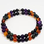 Zeckenabwehr Kreation diopteia Armband Ø / Länge: 6mm / 18 cm