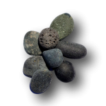 Basalt Trommelstein - Tiefgründige Lebensziele realisieren