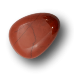 Jaspis rot Trommelstein -  Dynamik und Tatkraft