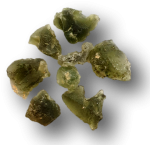 Moldavit Splitter ca. 4g -  Freiheit und Grenzenlosigkeit