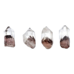 Phantomquarz mit Hämatit-Habitus