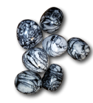 Pinolith (Eisenblumenmagnesit) Scheibenstein - Lebensbejahende Entspanntheit