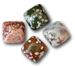 Ozean-Chalcedon (Sphärolitischer Chalcedon) -  ca. 4×4 cm Einzelstücke |Das Allroundwunder aus Madagaskar