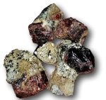 Zirkon auf Matrix -  Loslassen