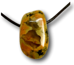 Rhyolith Rhyolith Anhänger gebohrt - Widerstandskraft