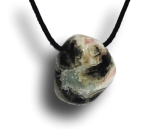 Ozean-Chalcedon Anhänger (Sphärolitischer Chalcedon) -  Das Allroundwunder aus Madagaskar