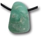 SmithsonitAnhänger gebohrt * Helfer bei Missbrauch und negativen Kindheitserlebnissen*