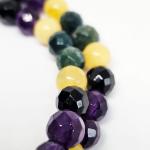 Zeckenabwehr facettiert Kreation diopteia Version heller Bernstein Ø / Länge: 6mm / 18 cm