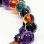 Zeckenabwehr facettiert Kreation diopteia Version dunkler Bernstein 18 cm